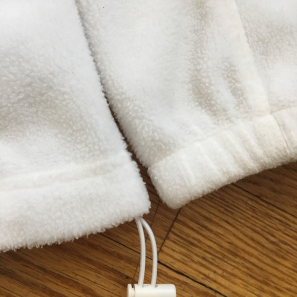 Columbia woman’s fleece zip up white XL - Picture 3 of 5